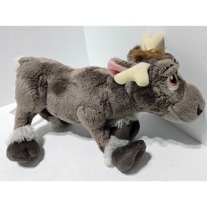 Disney Store Sven Reindeer Plush Toy Brown Frozen Stuffed Animal